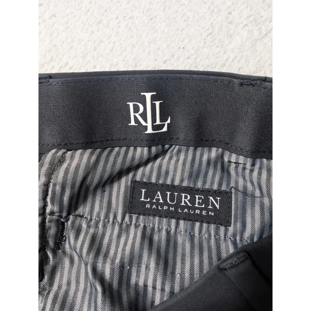 Lauren Ralph Lauren‎ Pants Mens 36/34 Black Grip Waist Nylon Stretch Chino